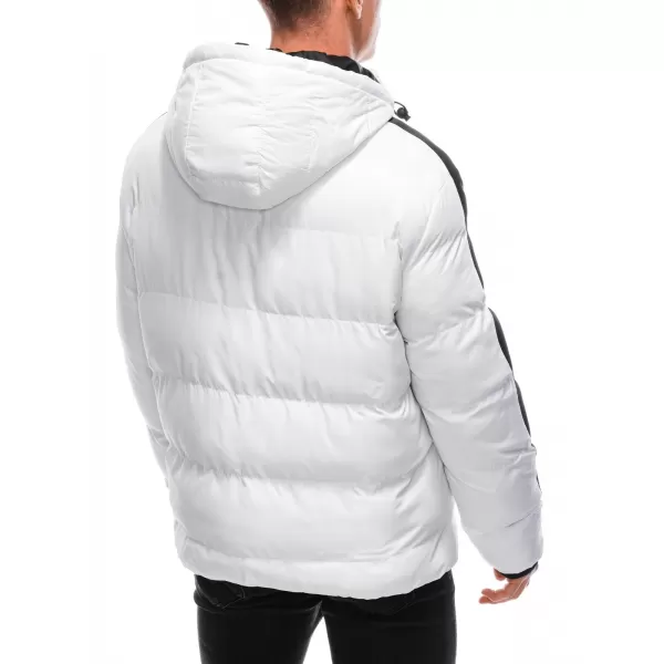  Pánská zimní bunda EDOTI EM-JAHP-0101 WHITE 