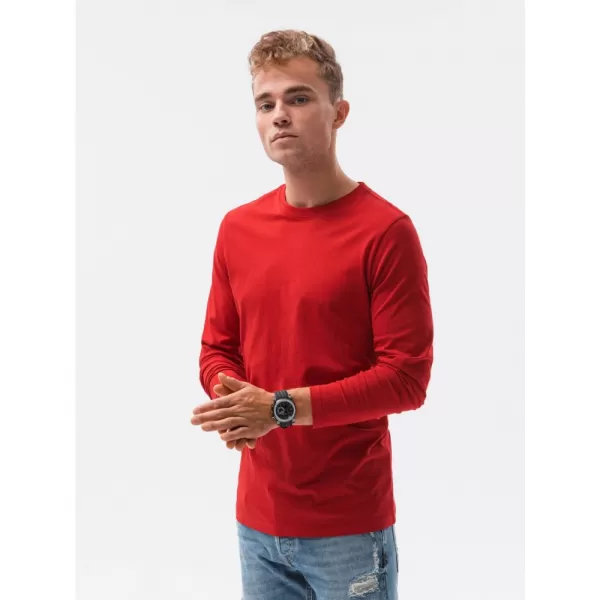  Pánské triko s dlouhým rukávem OMBRE Z43 MIX 2-PACK BLACK/RED 