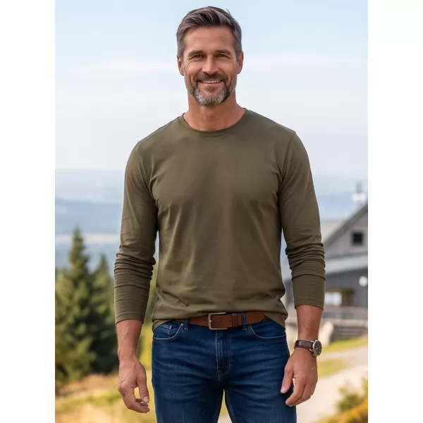  Pánské triko BRANDIT BD4205 OLIVE 