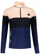 Dámská funkční termo mikina premium ALTISPORT VOJ/ALW051TER03 ORANŽOVÁ/MODRÁ