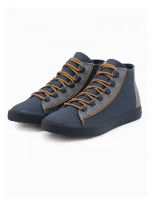 Pánské boty OMBRE OM-FOTH-0140 NAVY BLUE