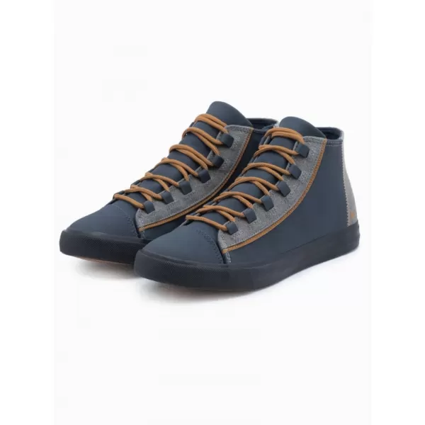  Pánské boty OMBRE OM-FOTH-0140 NAVY BLUE 