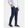 Pánské kalhoty OMBRE OM-PACP-0182 NAVY BLUE