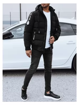 Pánská bunda DSTREET ČERNÁ