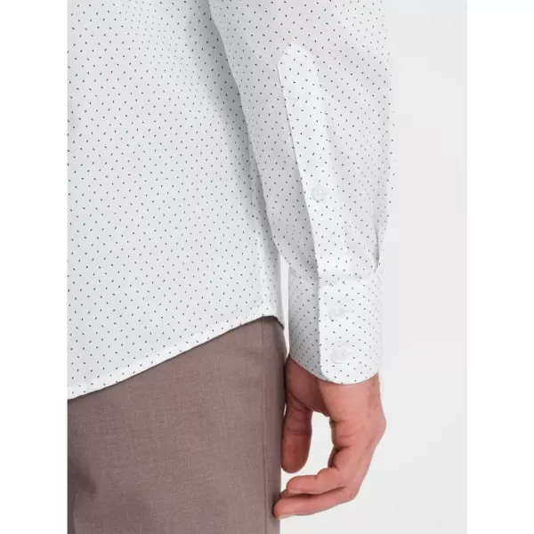  Pánská košile OMBRE OM-SHCS-0152 WHITE 