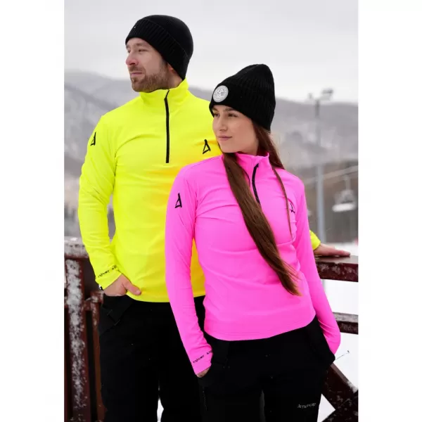  Dámská funkční termo mikina premium ALTISPORT VOJ/ALW000TER03 FLUO PINK 