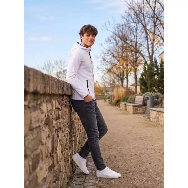  Pánská funkční sportovní mikina ALTISPORT ALM006417 BÍLÁ 
