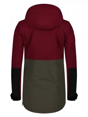 Dámský anorak NORDBLANC WINTERFUN NBWJL8130 VÍNOVÁ