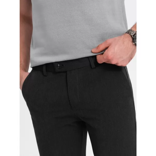  Pánské kalhoty OMBRE OM-PACP-0191 GRAPHITE 