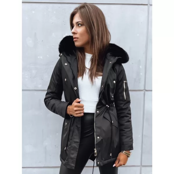  Dámský kabát DSTREET GODDESS ČERNÁ 