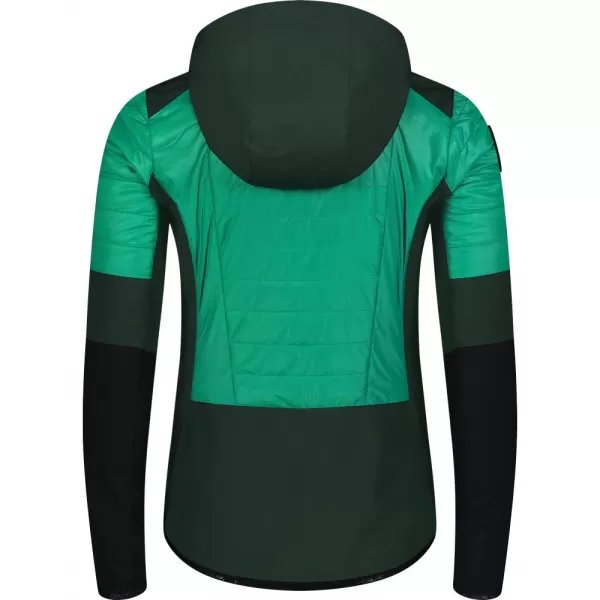  Dámská sportovní bunda NORDBLANC ICEBERGS NBWJL8112 TMAVĚ ZELENÁ 