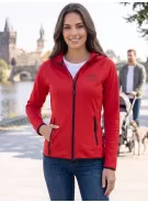 Dámská premium mikina ALTISPORT ALW056418 ČERVENÁ