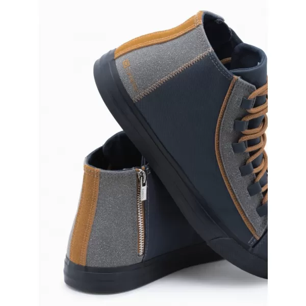  Pánské boty OMBRE OM-FOTH-0140 NAVY BLUE 