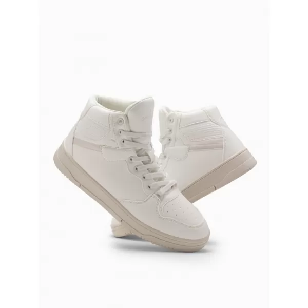  Pánské boty OMBRE OM-FOSH-0139 WHITE 