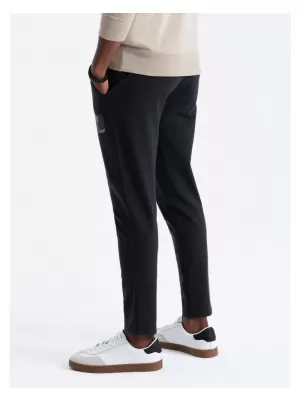 Pánské tepláky OMBRE OM-PASK-0167 BLACK