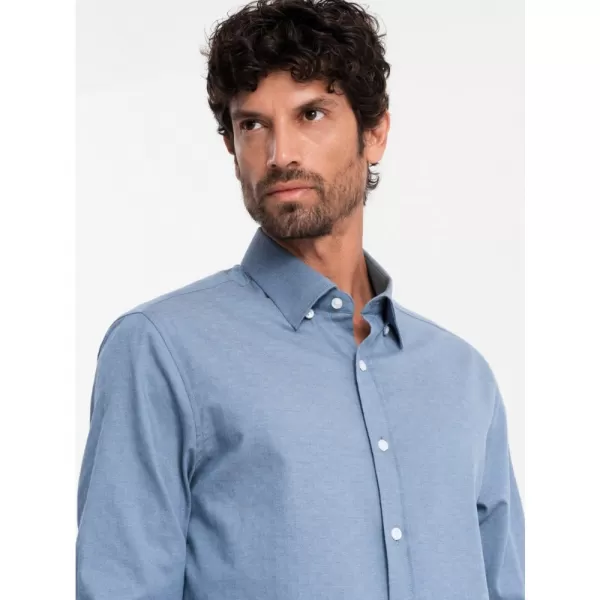  Pánská košile OMBRE OM-SHCS-0175 BLUE 
