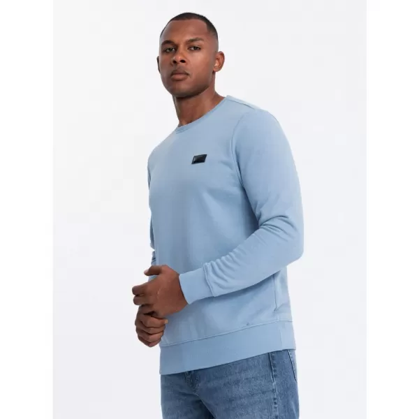  Pánská mikina OMBRE OM-SSNZ-0136 BLUE 