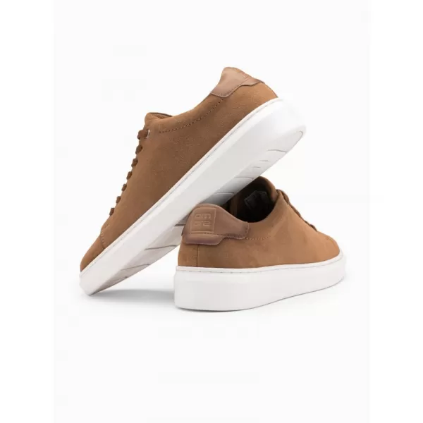  Pánské boty OMBRE OM-FOCS-0163 LIGHT BROWN 