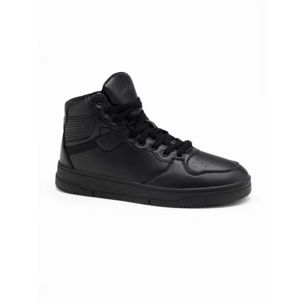  Pánské boty OMBRE OM-FOSH-0139 BLACK 