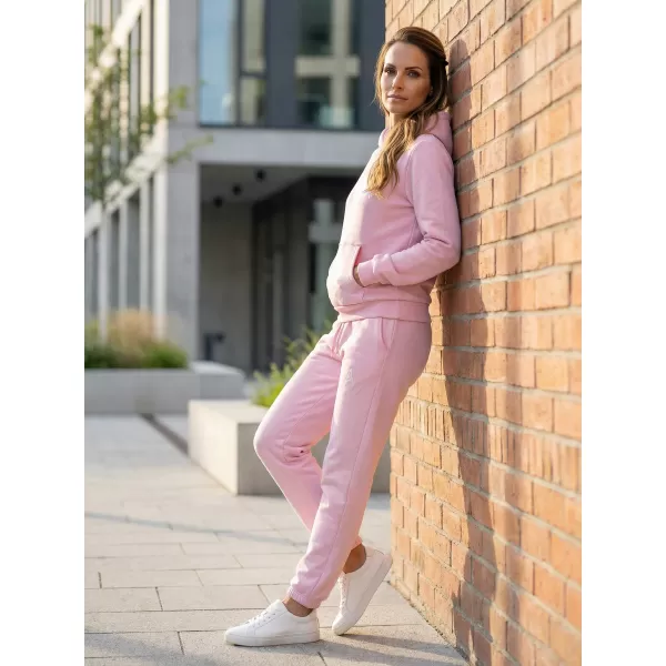  Dámské tepláky ALTISPORT BYB/ALW002BY291 SVĚTLE RŮŽOVÁ 