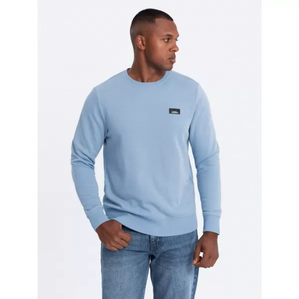  Pánská mikina OMBRE OM-SSNZ-0136 BLUE 