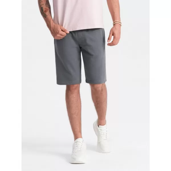  Pánské kraťasy OMBRE OM-SRBS-0149 GRAPHITE 