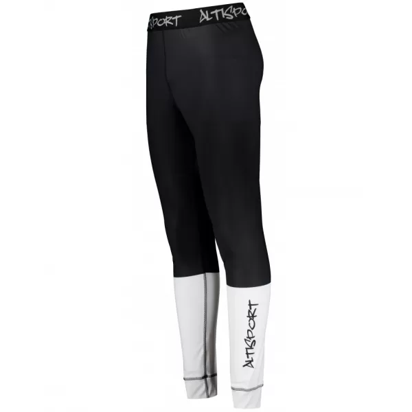  Pánské funkční termo kalhoty premium ALTISPORT VOJ/ALM051TER02 ČERNOBÍLÁ 