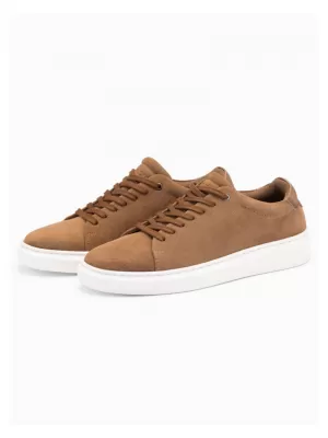Pánské boty OMBRE OM-FOCS-0163 LIGHT BROWN