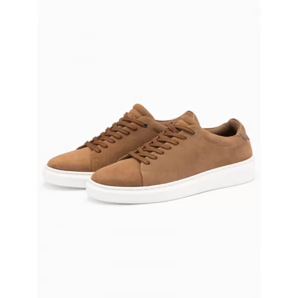  Pánské boty OMBRE OM-FOCS-0163 LIGHT BROWN 