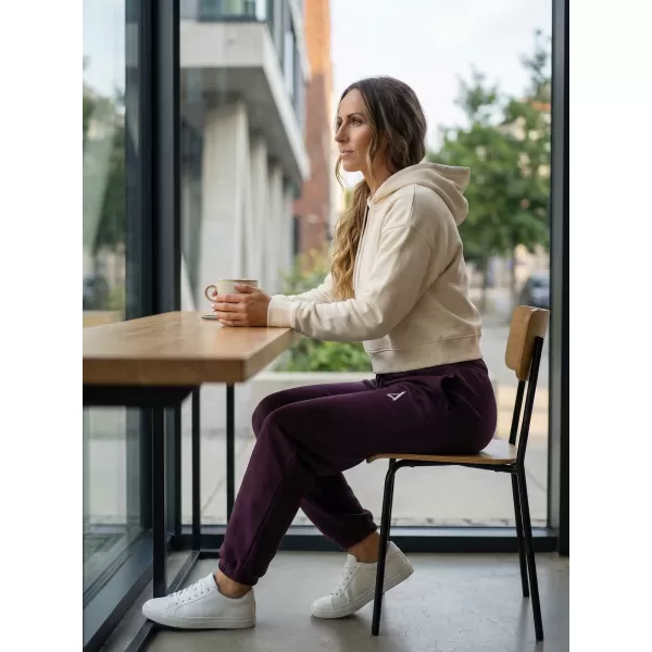  Dámské tepláky ALTISPORT BYB/ALW002BY291 VÍNOVÁ 