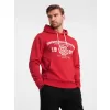 Pánská mikina OMBRE OM-SSPS-0143 RED