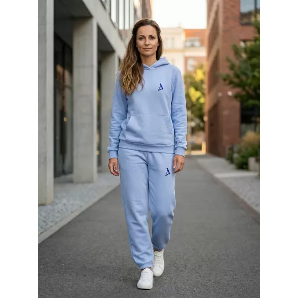 Dámské tepláky ALTISPORT BYB/ALW002BY291 SVĚTLE MODRÁ 