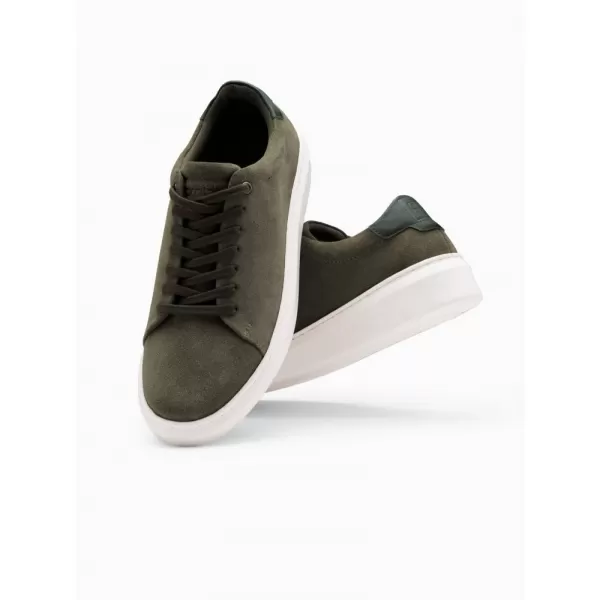  Pánské boty OMBRE OM-FOCS-0163 DARK OLIVE 