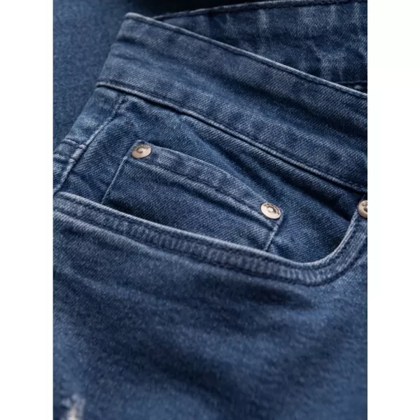  Pánské džíny OMBRE OM-PADP-0163 BLUE 