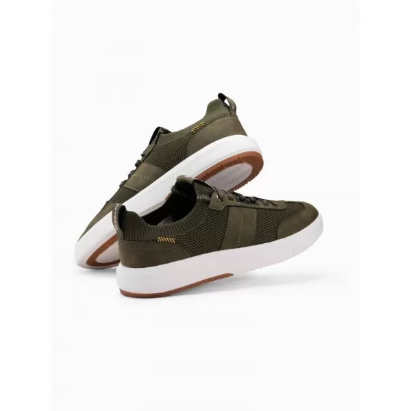  Pánské boty OMBRE OM-FOSL-0154 OLIVE 