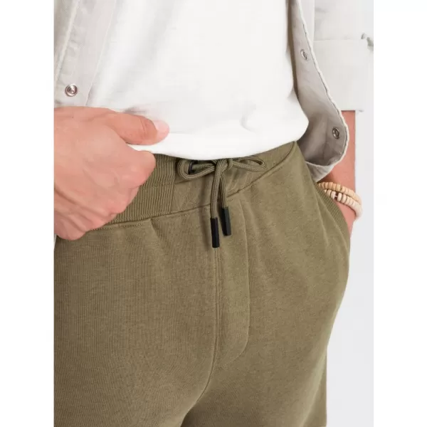  Pánské kraťasy OMBRE OM-SRBS-0149 OLIVE 
