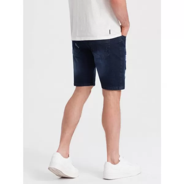  Pánské kraťasy OMBRE OM-SRDS-0146 DARK BLUE 
