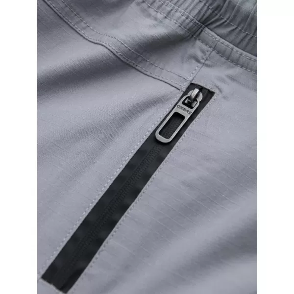  Pánské kalhoty OMBRE OM-PAJO-0135 LIGHT GREY 