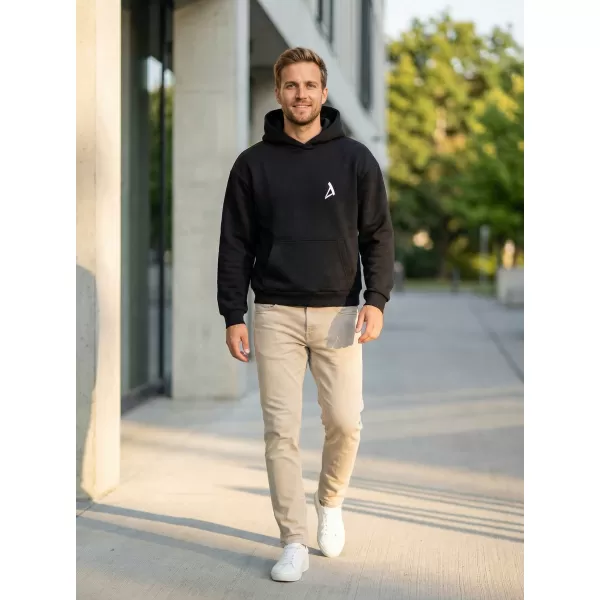  Pánská mikina ALTISPORT BYB/ALM002BY284 ČERNÁ 