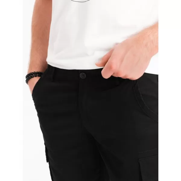  Pánské kraťasy OMBRE OM-SRCG-0133 BLACK 