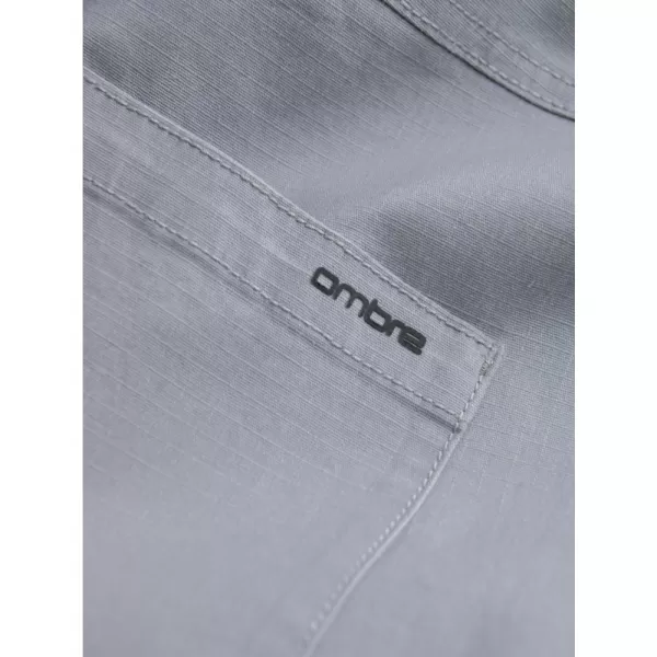  Pánské kalhoty OMBRE OM-PAJO-0135 LIGHT GREY 