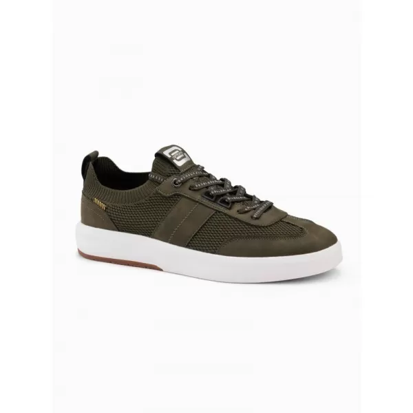  Pánské boty OMBRE OM-FOSL-0154 OLIVE 