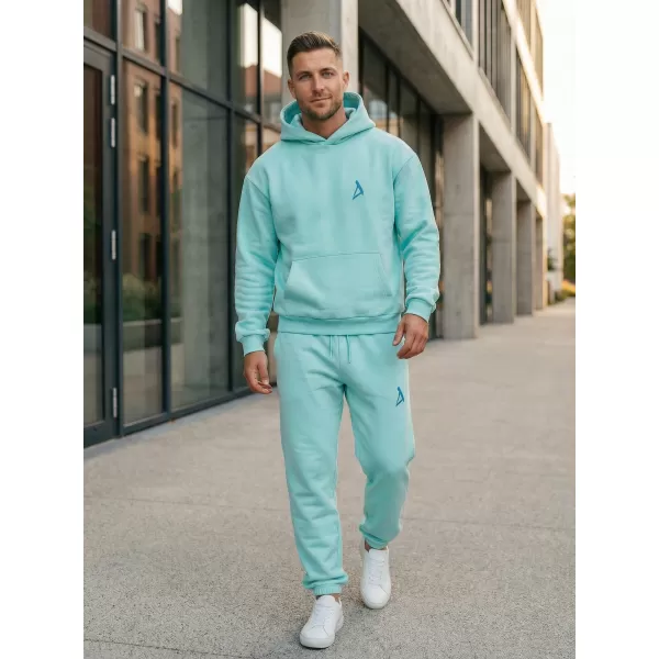  Pánská mikina ALTISPORT BYB/ALM002BY284 TYRKYSOVÁ 