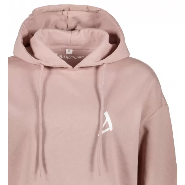 Dámská mikina z organické bavlny ALTISPORT BYB/ALW002BY183 STARORŮŽOVÁ 