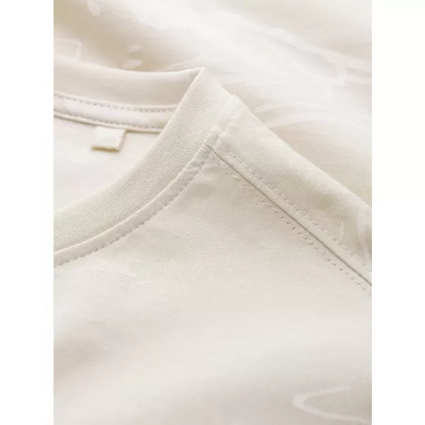  Pánské triko OMBRE OM-TSFP-0184 CREAM 