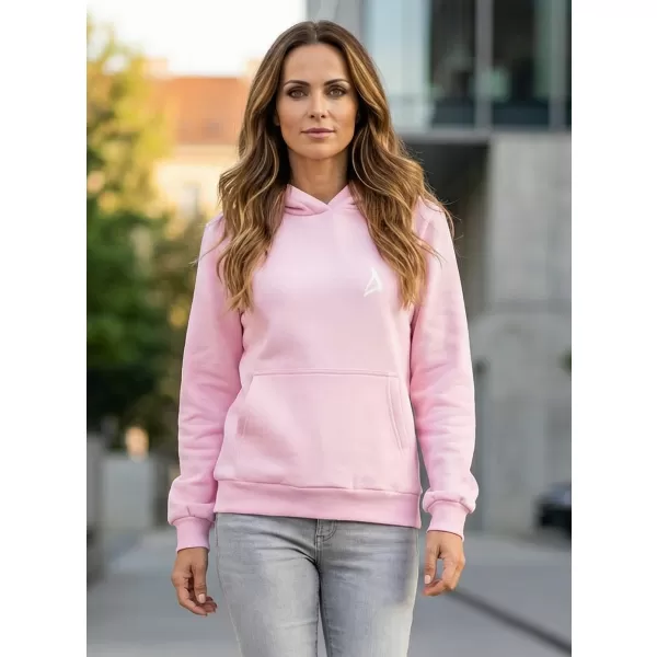  Dámská mikina ALTISPORT BYB/ALW002BY289 SVĚTLE RŮŽOVÁ 