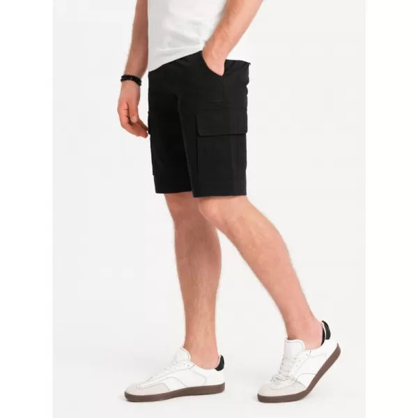  Pánské kraťasy OMBRE OM-SRCG-0133 BLACK 