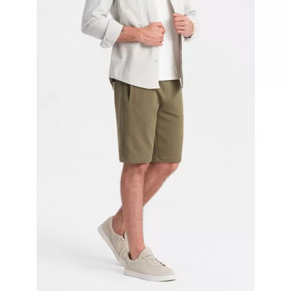  Pánské kraťasy OMBRE OM-SRBS-0149 OLIVE 
