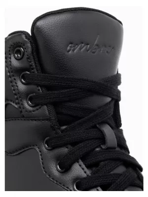 Pánské boty OMBRE OM-FOSH-0139 BLACK