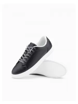 Pánské boty OMBRE OM-FOCS-0165 DARK GREY